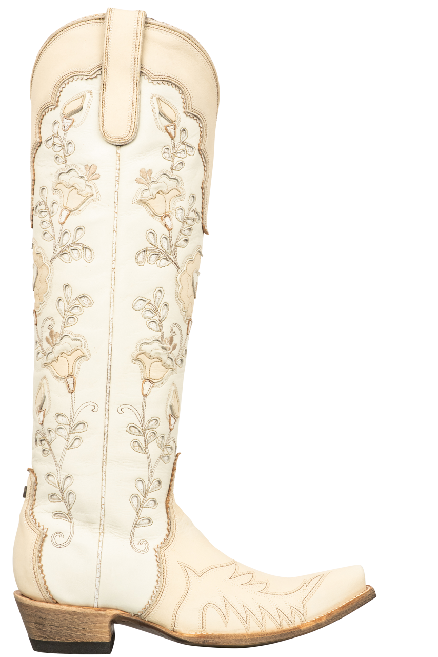 Old Gringo Double D Ranch Tenderfoot Tilly Western Cowgirl Boots in Bone - Perfect for Rodeo, Country Dancing & Western Fashion
