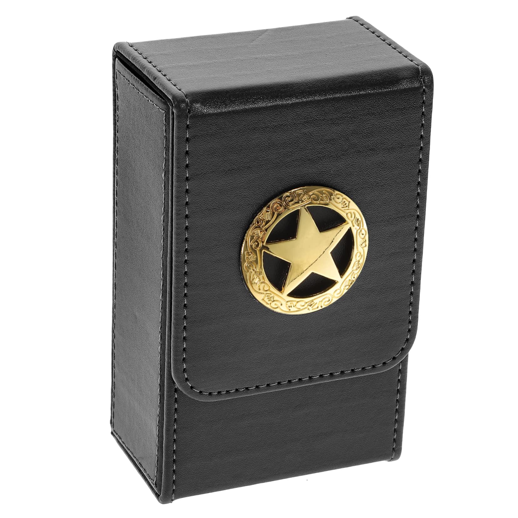 Premium Tarot Card Storage Box - PU Leather Game Card Holder for Tarot, Poker & Collectible Cards - Organize & Protect Your Deck - Perfect for Divination, Gaming & Collectibles