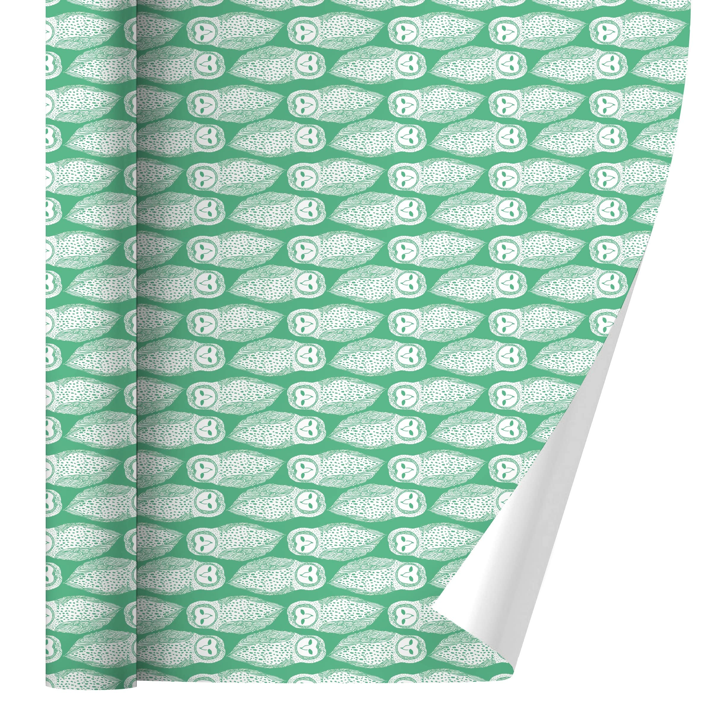 Artsy Owls Gift Wrap Paper Rolls - Vibrant Owl Design Wrapping Paper for Birthdays, Parties & Holidays - Perfect for DIY Crafts, Gift Bags & Present Wrapping