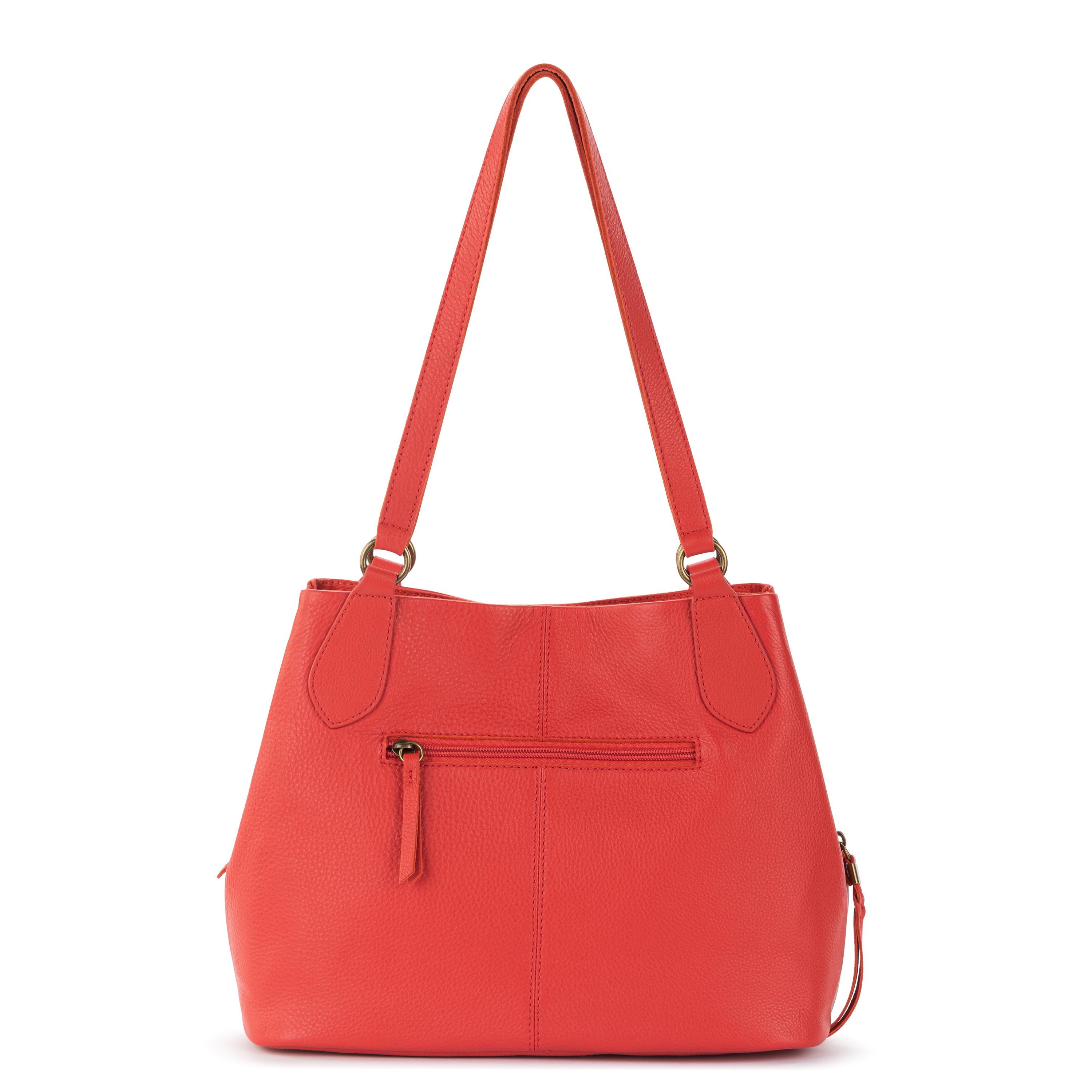 Melrose Genuine Leather Satchel Bag for Women - Stylish Crossbody Purse for Work, Travel & Everyday Use