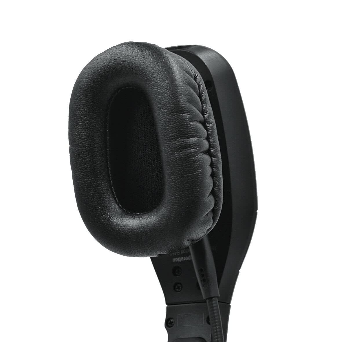 XBERSTAR Replacement Ear Cushion Pads for BlueParrott B450-XT Headset - Premium Protein Leather Ear Pads - Black - Noise Isolation Comfort for Truckers & Call Center Professionals