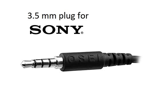 Pro XS Aviation Microphone Adapter for Sony WH-1000XM3 Noise Cancelling Headphones - 3.5mm Sony Style Plug - Perfect for Airline Pilots, Flight Attendants & Aviation Enthusiasts