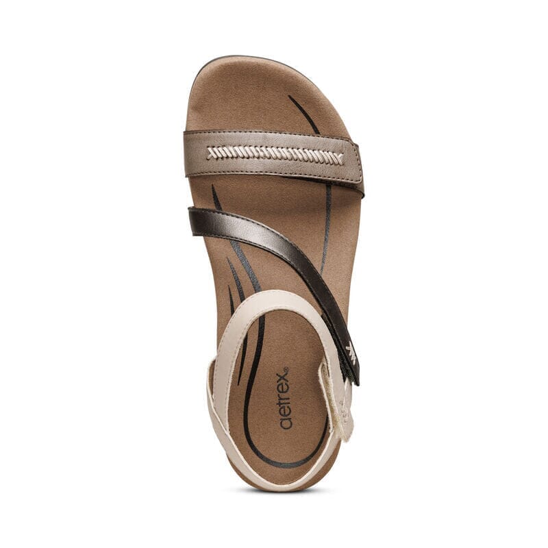 AETREX GABBY Adjustable Quarter Strap Women's Comfortable Walking Shoes - Perfect for Casual Wear, Travel & Everyday Use