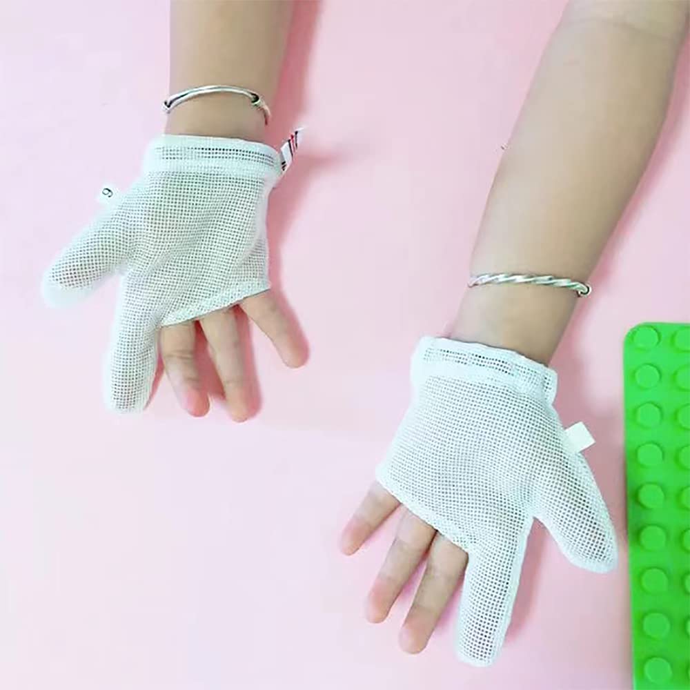 **Thumb Sucking Stop Guard for Kids - Comfortable & Breathable Finger Guard to Prevent Thumb & Finger Sucking - No Scratch Treatment Kit for Ages 6 Months to 7 Years (Small) - Perfect for Daycare, Travel & Home Use**