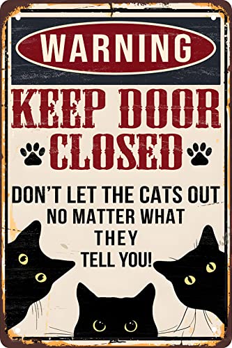 black cat warning
