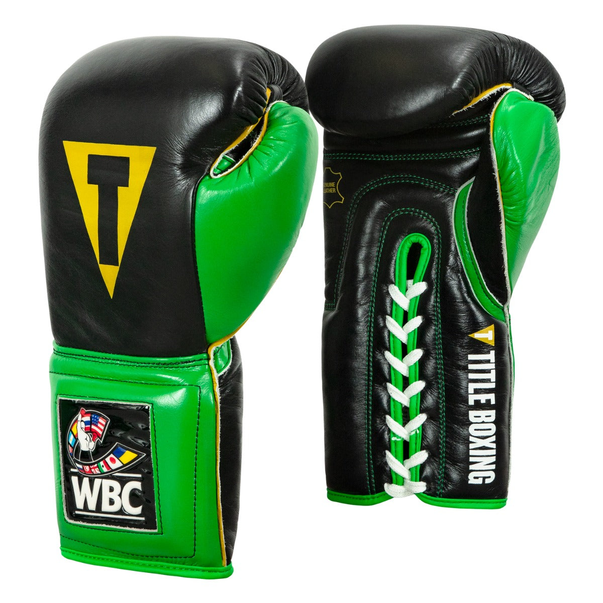 WBC by TITLE Boxing Sparring Gloves - Professional Training Gloves for Boxing, MMA & Kickboxing - Perfect for Gym Workouts & Martial Arts Training