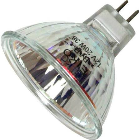 Eiko 15030 BAB 12V 20W MR16 GU5.3 Base Halogen Light Bulb - Energy Efficient Replacement for Home, Office, and Retail Lighting