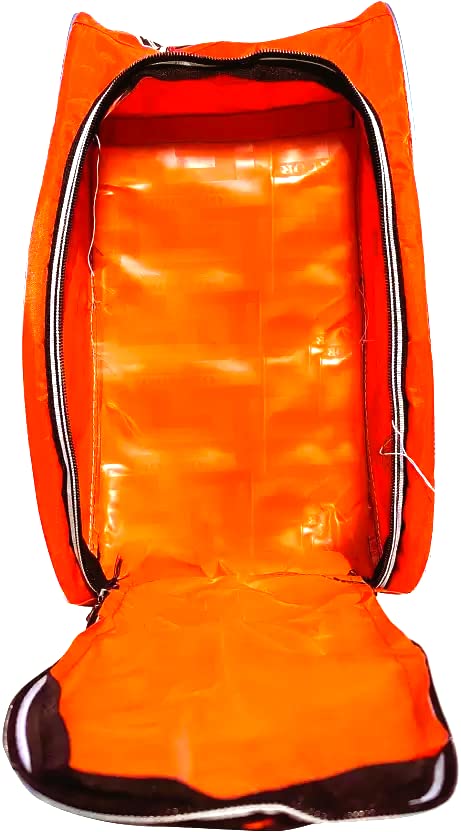 Giftvam Kids Backpack - Car Shape Design, Orange Color, Durable School Bag for Boys & Girls - Perfect for School, Travel, and Daily Use