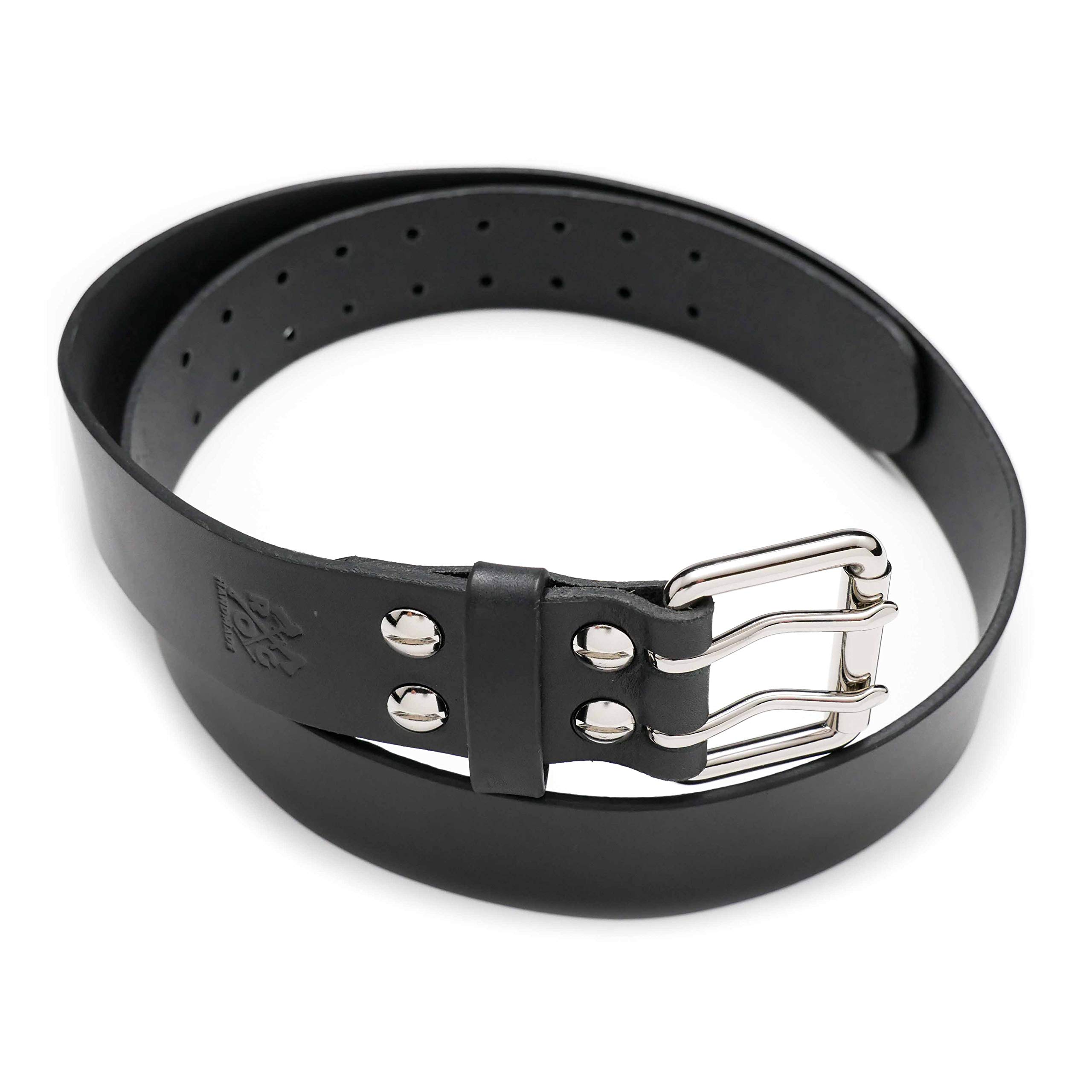 Handmade Genuine Leather Belt for Men - Durable & Stylish Outdoor Gear - Perfect for Hiking, Camping, and Everyday Wear
