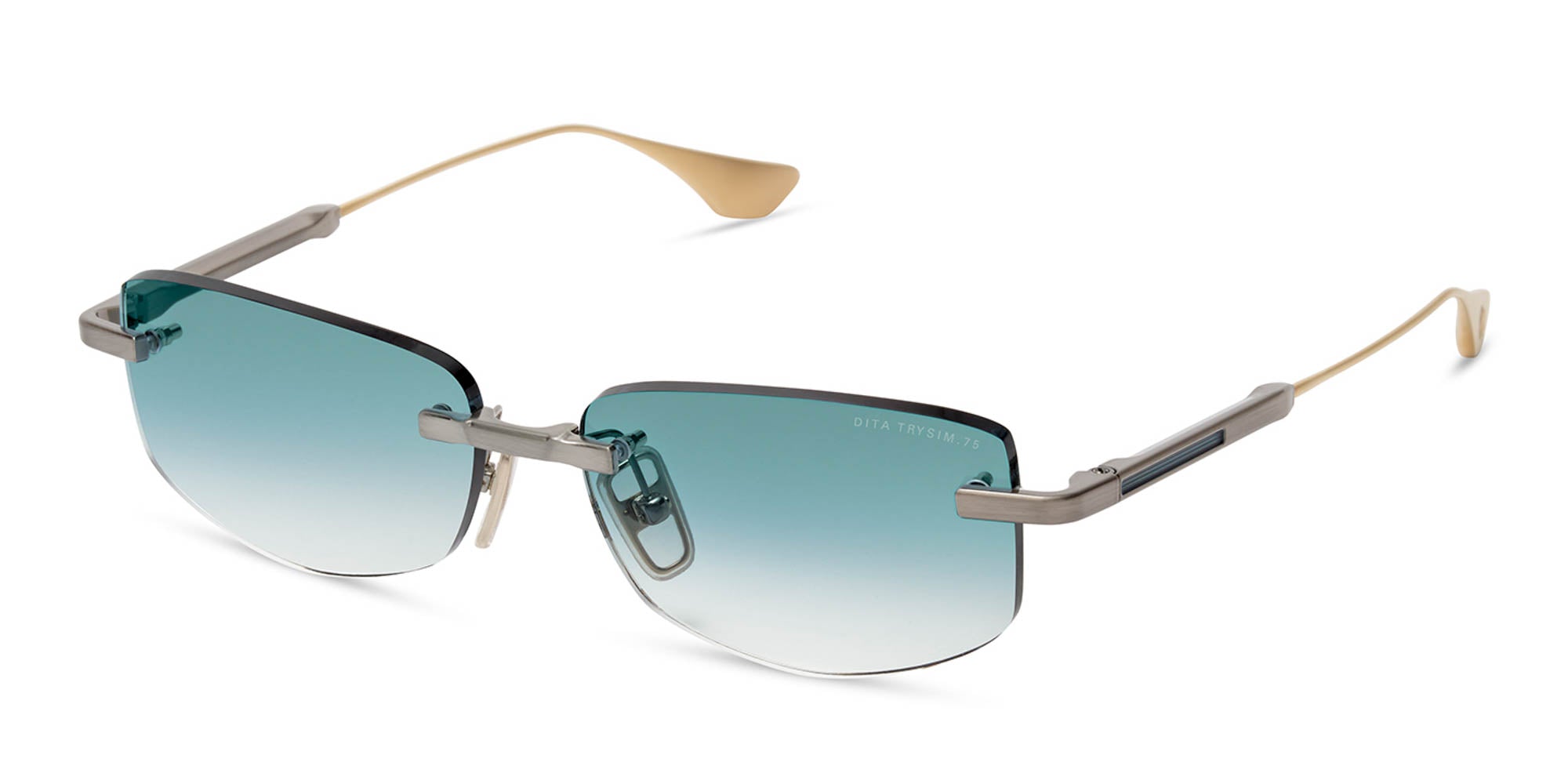 Dita Trysim.75 DTX182 Sunglasses - Polarized Aviator Style for Men & Women - UV Protection for Outdoor Sports & Driving