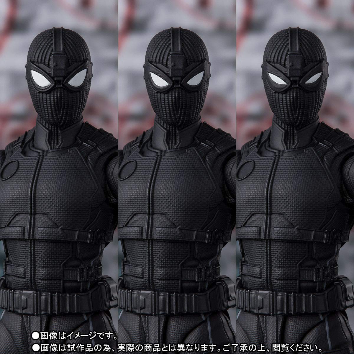 S.H.Figuarts Spider-Man Stealth Suit Action Figure - Marvel Far From Home Movie Collectible for Display & Role Play