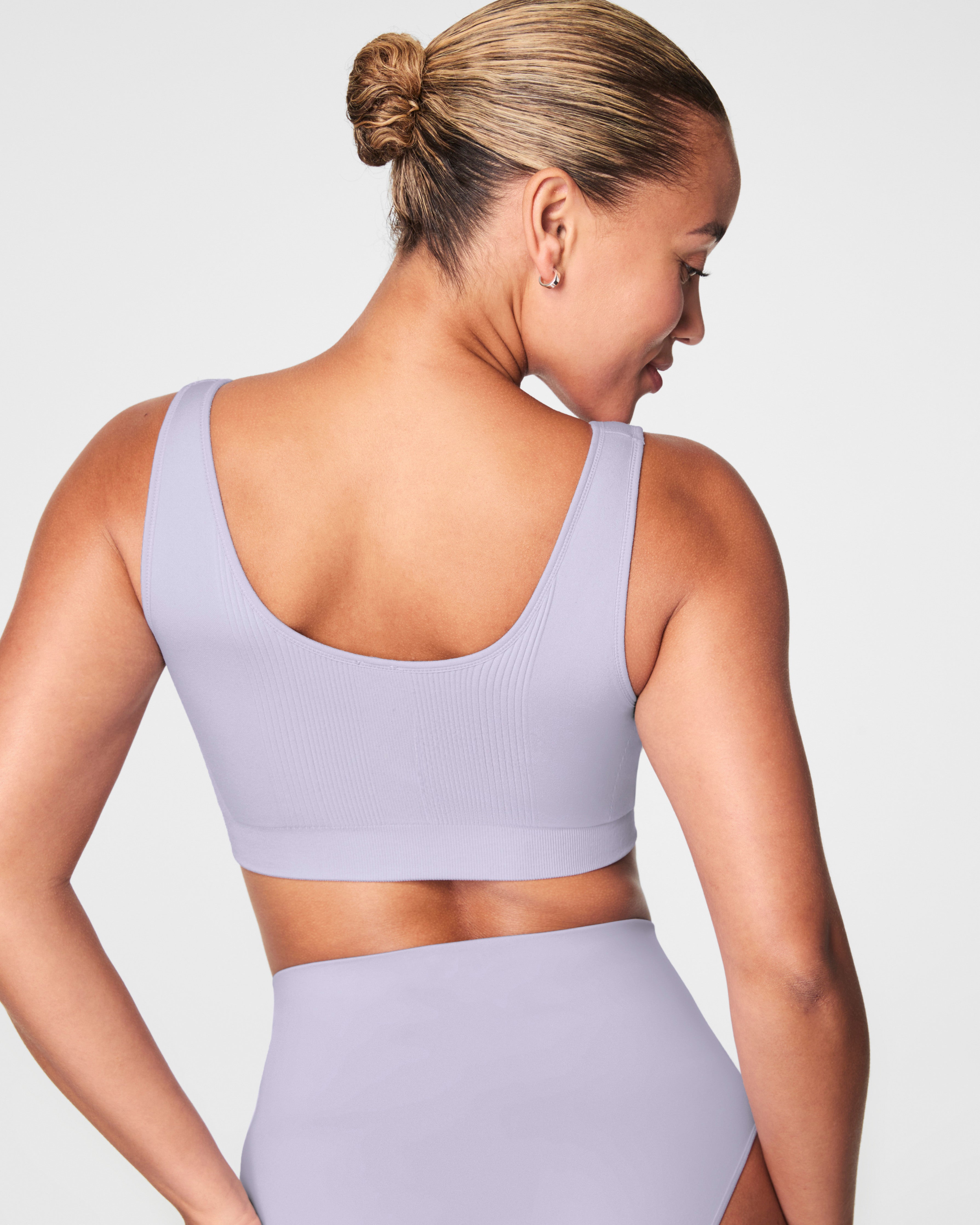 SPANX® Breast of Both Worlds® Reversible Comfort Bra - Wireless Support for Everyday Wear & Workout | Seamless T-Shirt Bra for Women