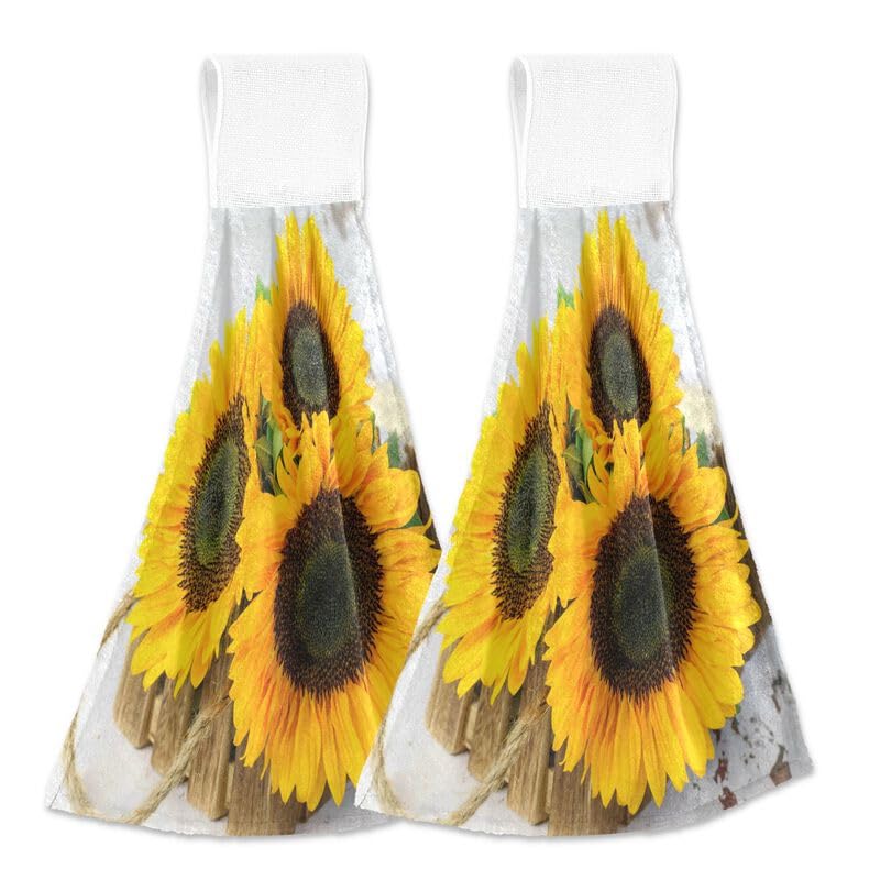 Sunflowers Wooden