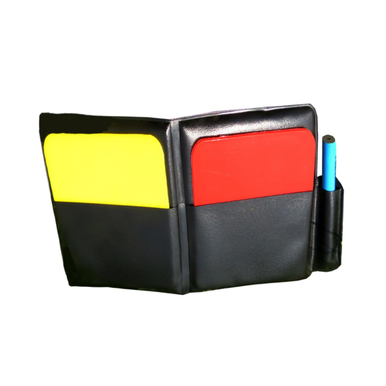 Yardwe Professional Soccer Referee Whistle with Wooden Black Cards - Loud Sports Whistle for Football Referees, Coaches, and Games - Perfect for Soccer Matches, Training, and Officiating