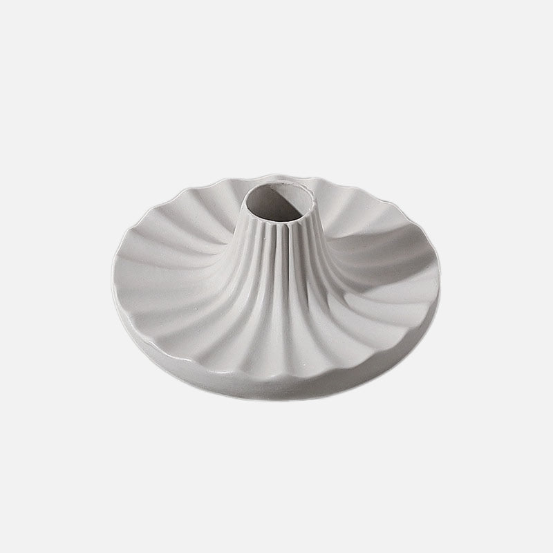 Elegant Oxford Ceramic Candle Holder - Handcrafted Home Decor for Dining Table, Wedding Centerpiece & Romantic Ambiance