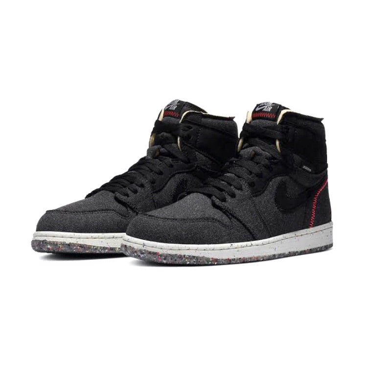 Air Jordan 1 Retro High Zoom Crater Sneakers - Men's Basketball Shoes with Zoom Air Cushioning - Perfect for Streetwear, Gym & Casual Wear