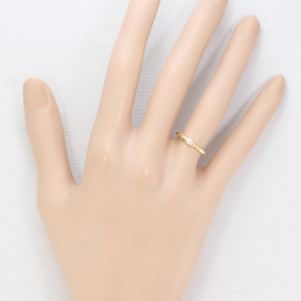 18K Yellow Gold Diamond Ring for Women - Elegant Solitaire Engagement & Wedding Band - Perfect for Proposals, Anniversaries, and Special Occasions