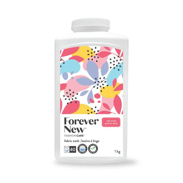 Forever New Powder 1Kg (32 Loads) | Eco-Friendly Laundry Detergent for Delicates | Perfect for Baby Clothes, Silk & Wool Garments