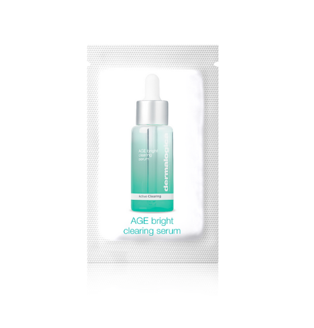 Age Bright Clearing Serum - Pack of 4 Samples | Anti-Aging Facial Treatment for Glowing Skin | Perfect for Night Routine & Travel Skincare