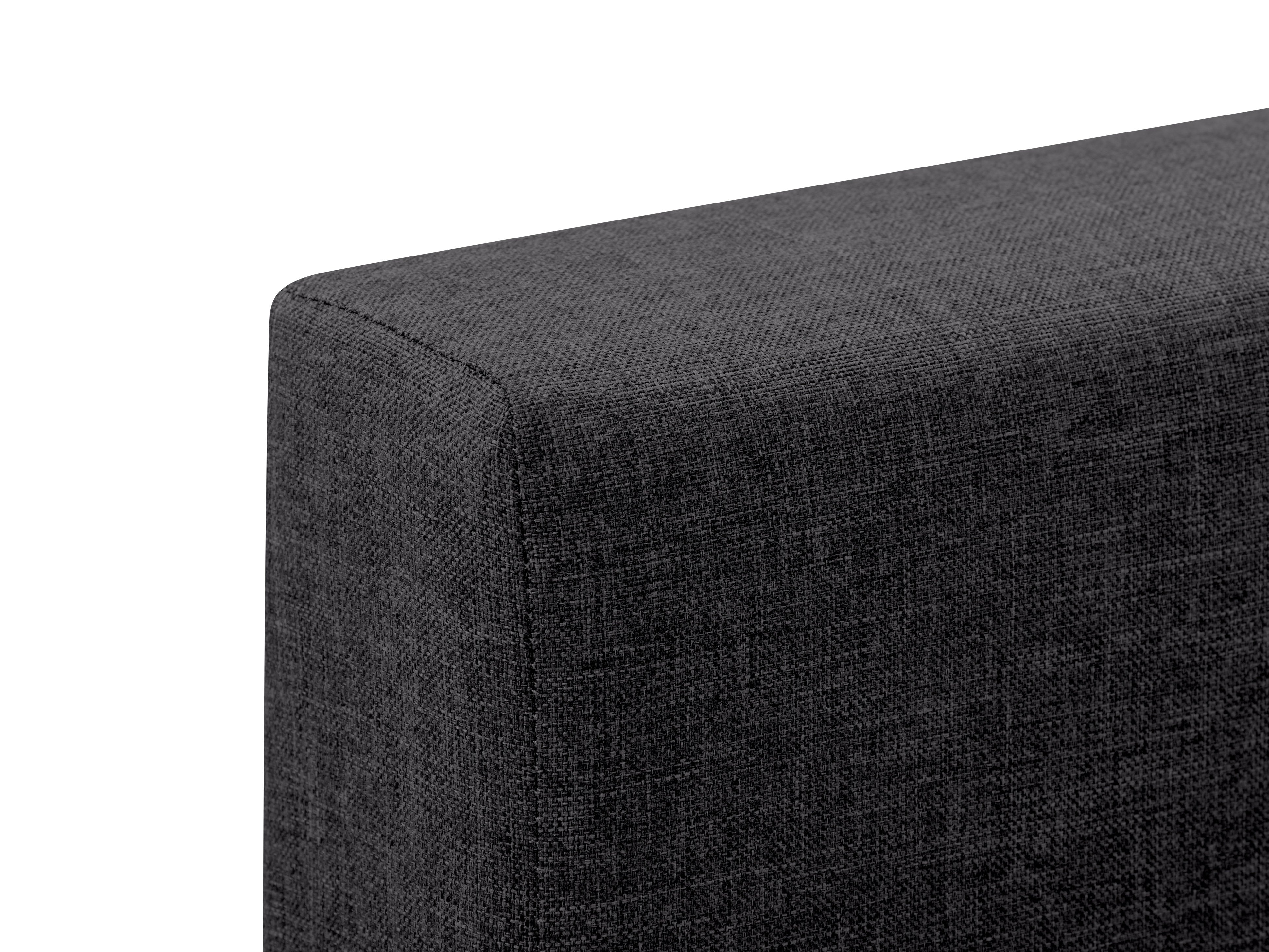 Luxury Black Tufted Double Fabric Bed Frame - Queen Size Upholstered Platform Bed with Wooden Slats - Perfect for Modern Bedroom, Guest Room & Master Suite