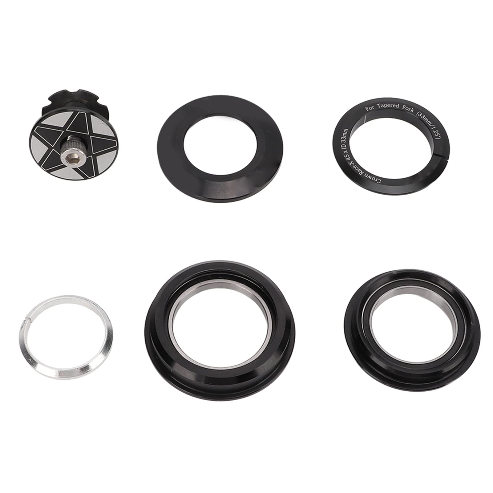 Premium Double Bearing Bike Headset - 1.25