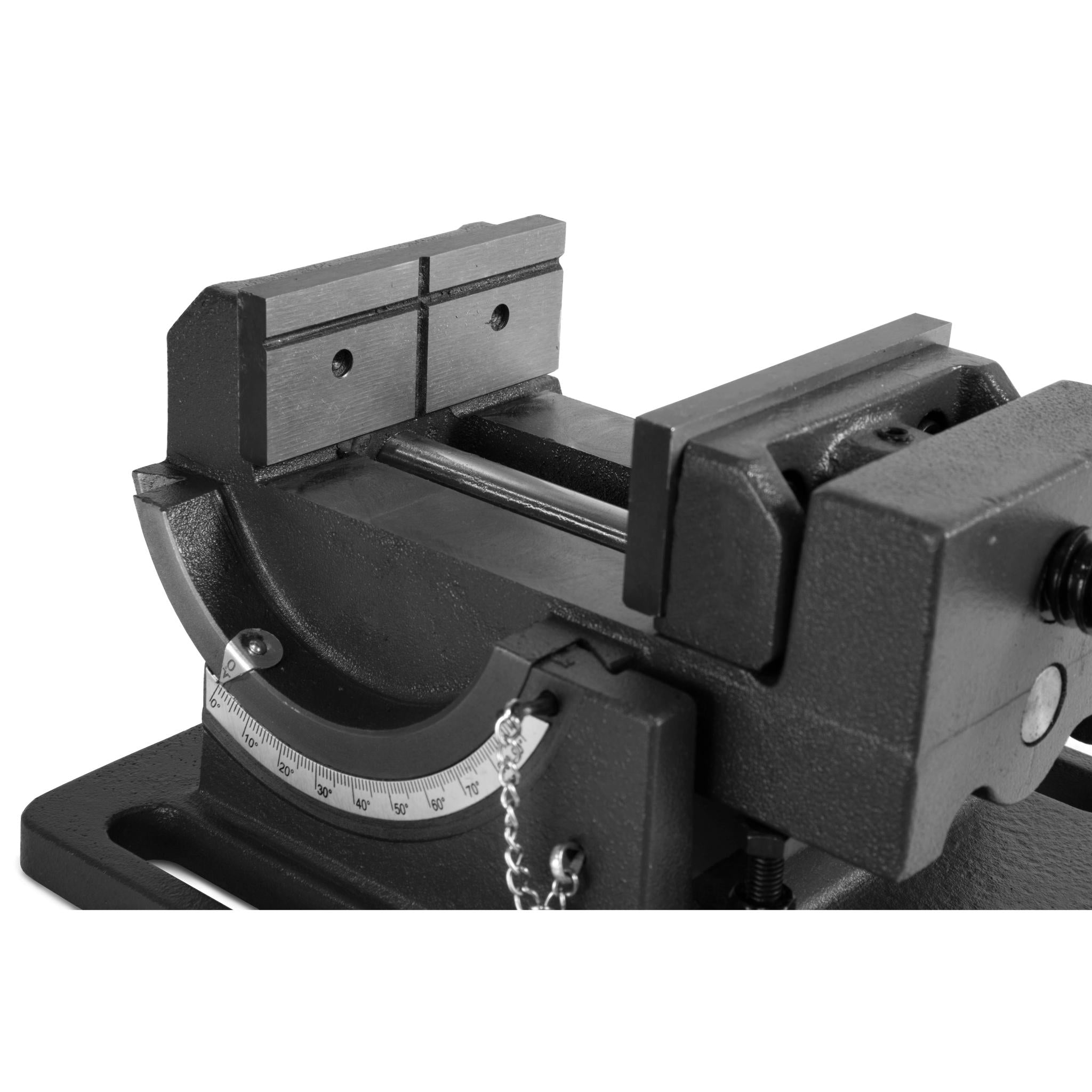 WEN TV433 3.25 Inch Heavy Duty Tilting Angle Vise for Bench Top & Drill Press - Perfect for Metalworking, Woodworking & DIY Projects