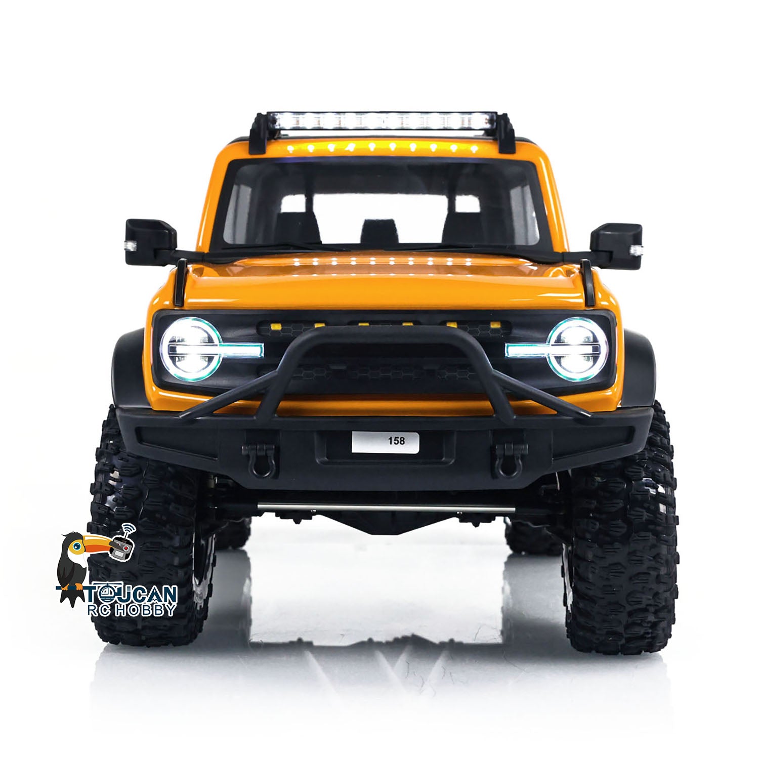 YK4083 V3 1/8 Scale 4WD RC Rock Crawler Off-Road Truck with Servo Motor & ESC - Remote Control Hobby Car for Trail Climbing and Outdoor Adventure