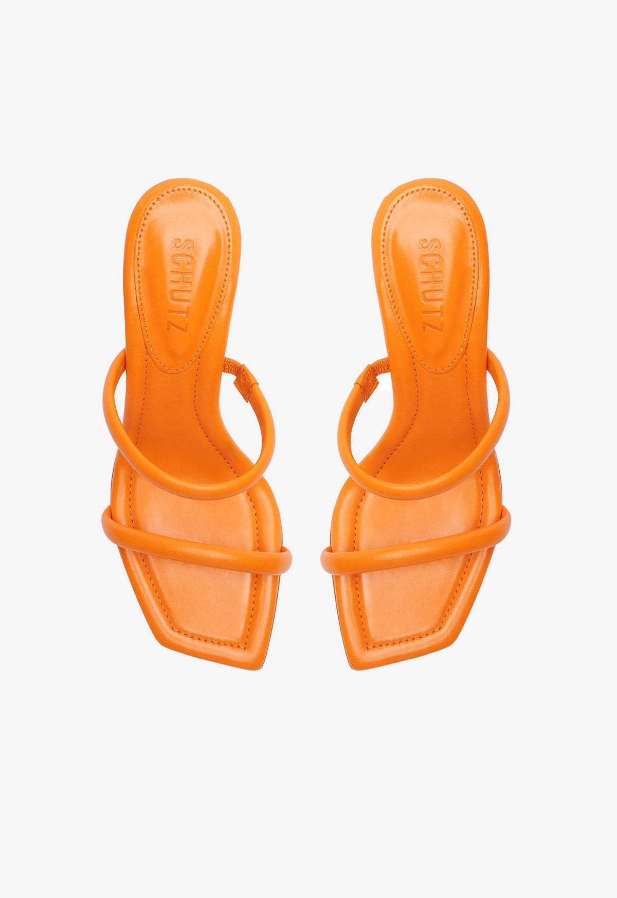 Ully Women's Nappa Leather Sandal with 24mm Heel - Comfortable High Heel Dress Sandals for Summer, Weddings & Evening Parties