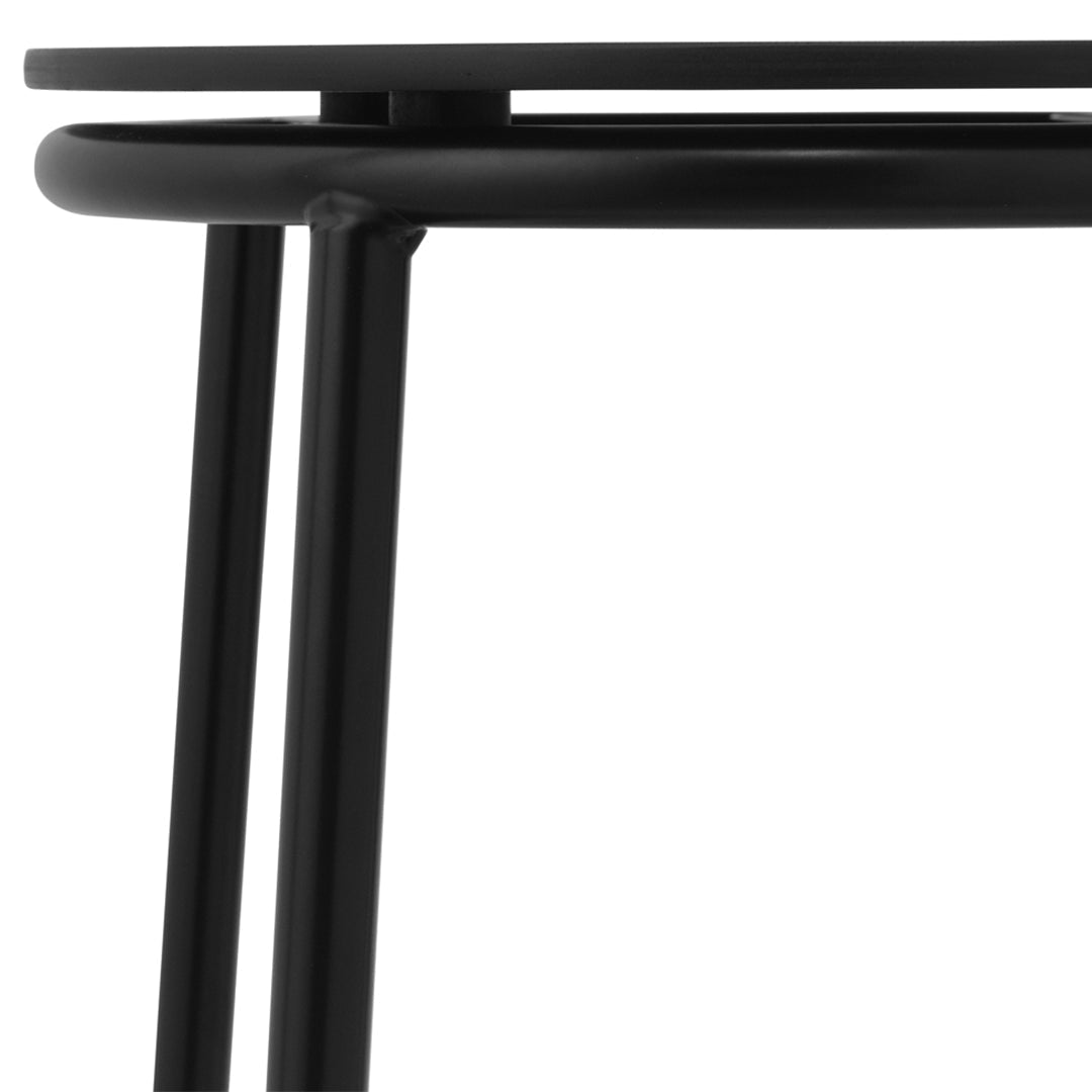 Simon Legald Circa Bar Stool by Normann Copenhagen - Modern Scandinavian Design Bar Height Stool for Kitchen Island, Breakfast Nook & Home Decor