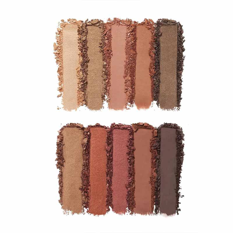 e.l.f. Perfect 10 Eyeshadow Palette - Rose Gold Sunset Makeup Kit for Day & Night Looks | Vegan & Cruelty-Free Eyeshadow Set for Professional & Everyday Makeup