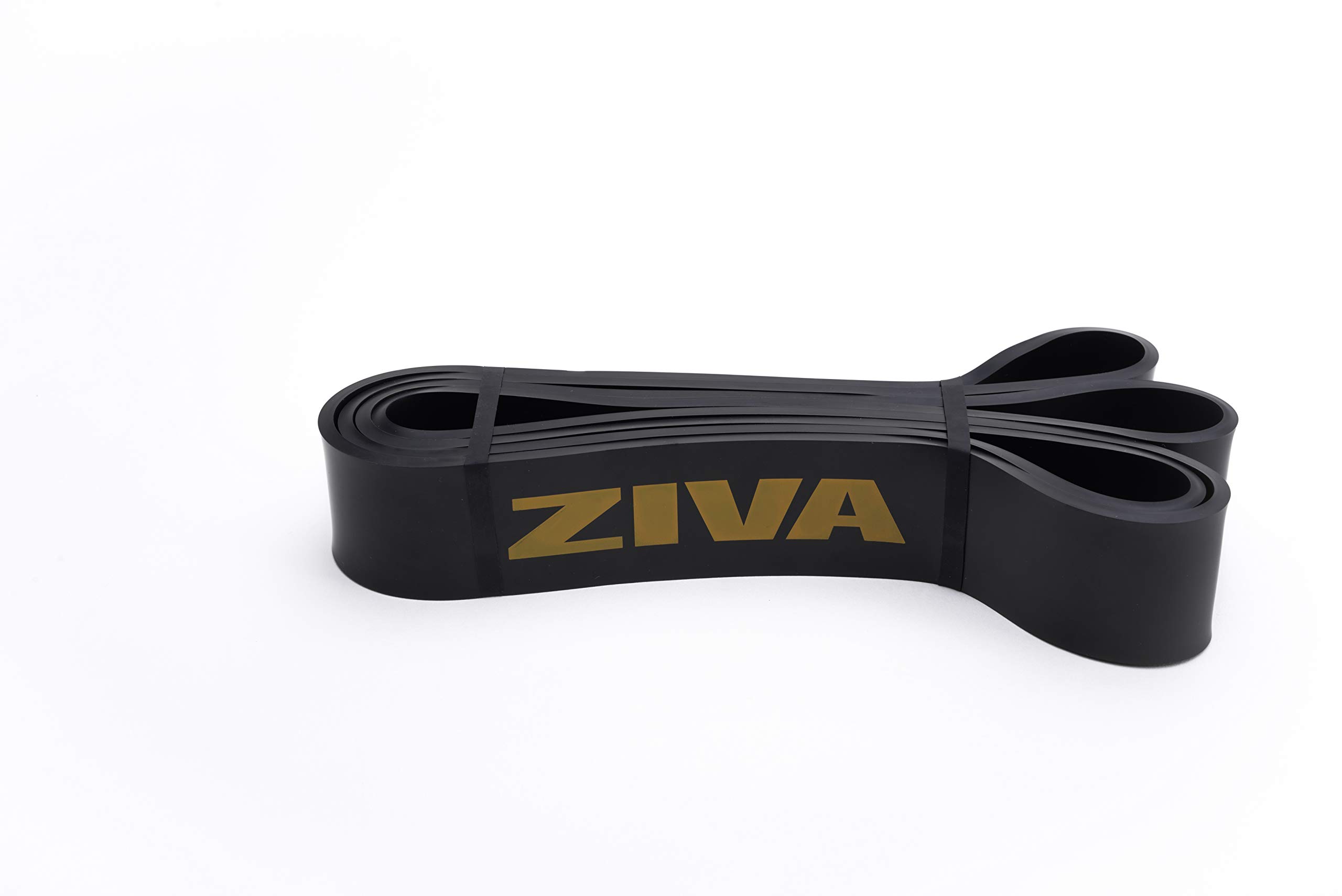 Ziva PRO Portable Resistance Band - Heavy Duty Pull Up Assistance Bands for Home Workouts, Strength Training, Physical Therapy & Stretching - Extra Heavy Resistance (44-66 lbs), 41 Inch Length - Perfect for Gym, Yoga, CrossFit & Rehabilitation Exercises