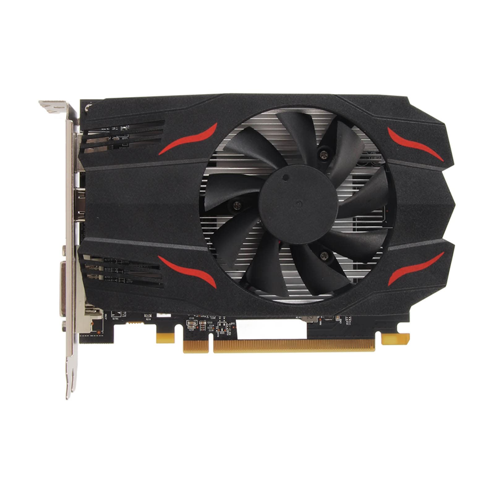 Fydun RX550 4GB GDDR5 128bit Graphics Card with DVI & HDMI - 4K Ultra HD GPU for Gaming, Video Editing & Multimedia - Perfect for PC Builds, Workstations & Home Entertainment Systems