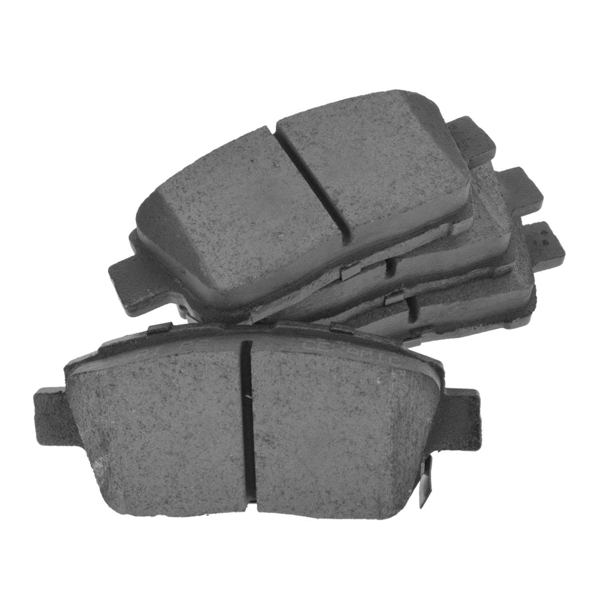 High-Performance Front & Rear Ceramic Brake Pads with Drum Shoes & Hardware Kit - Premium Brake Fluid Included | Smooth Stopping Power for Cars, Trucks & SUVs | Ideal for Daily Commuting, Highway Driving & Heavy Loads
