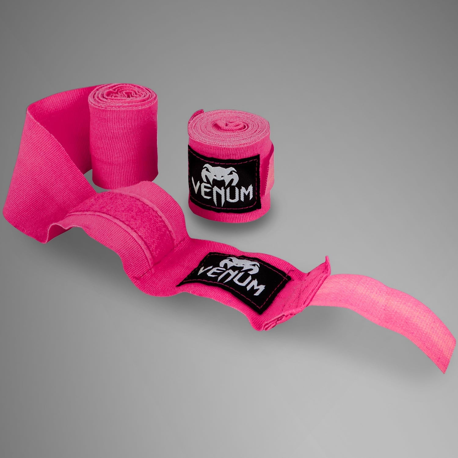 Venum Kontact Boxing Hand Wraps - 2.5m (98 in) Neon Pink - Premium Hand Protection for Boxing, MMA & Training - Ideal for Fighters & Fitness Enthusiasts