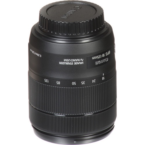 Canon EF-S 18-135mm f/3.5-5.6 IS USM Lens - High Performance Zoom Lens for DSLR Cameras - Perfect for Travel, Sports & Wildlife Photography