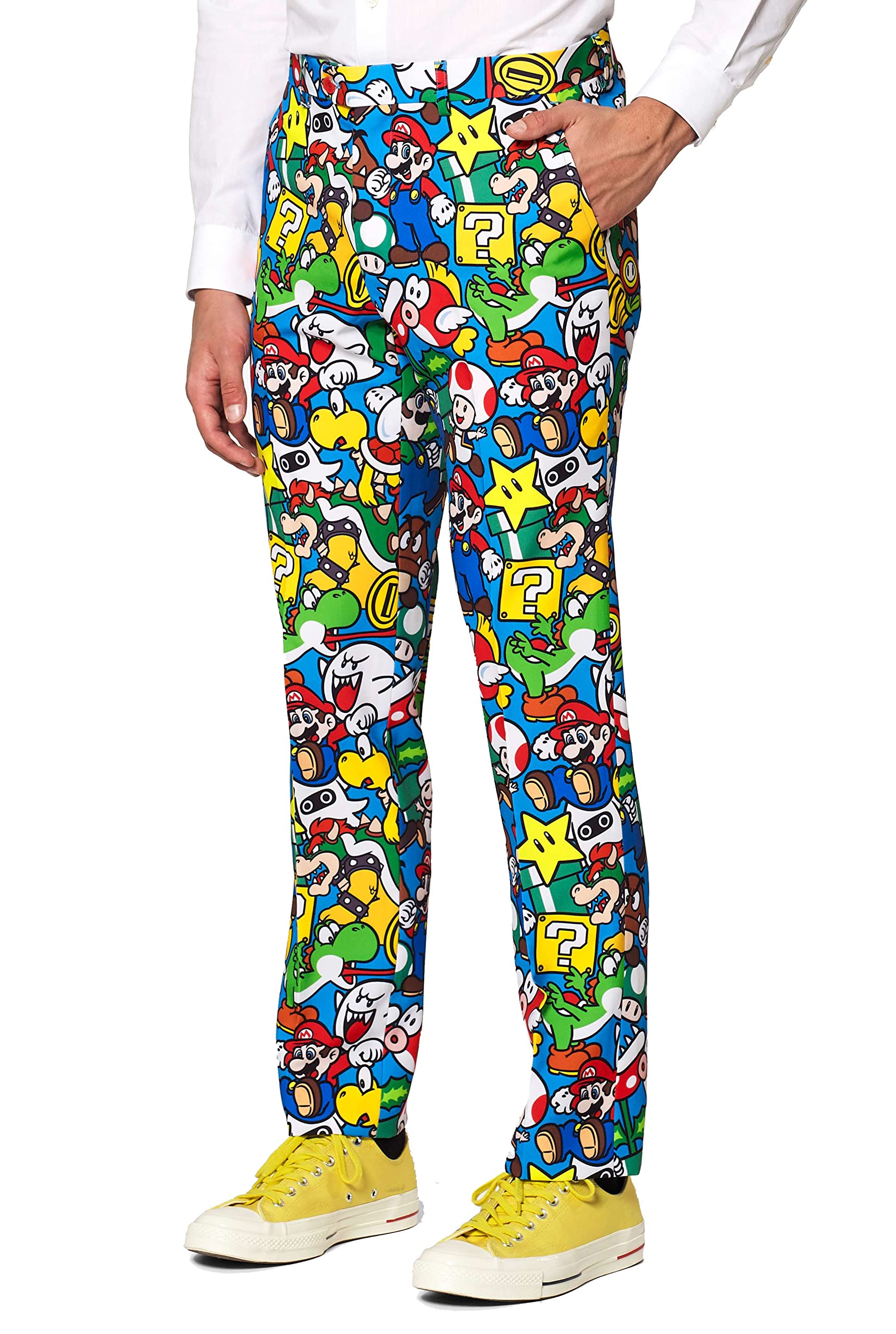 OppoSuits Men's Suit - Premium Slim Fit Business Suit for Formal Occasions | Wedding, Office, Interview & Special Events Attire
