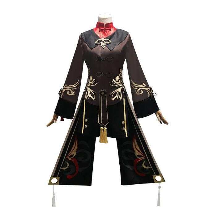 Genshin Impact Cosplay Costume Set with Wig - Complete Anime RPG Outfit for Halloween & Cosplay | Unisex Adult Costume for Conventions & Themed Parties