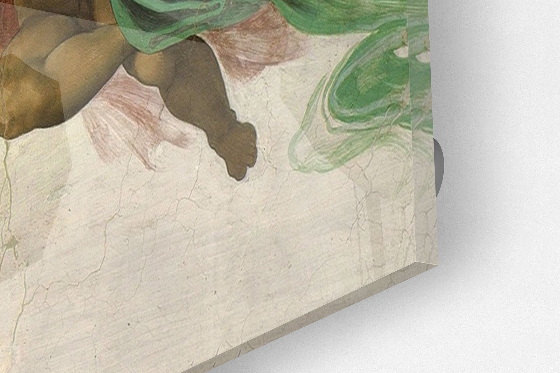 The Creation of Adam by Michelangelo - Famous Renaissance Art Print for Home Decor & Office Wall Art - Perfect for Living Rooms, Bedrooms & Gifts