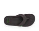 Sanuk Men's Beer Cozy 2 Comfortable Sandals - Dark Brown | Breathable Yoga Mat Footbed | Perfect for Beach, Pool & Summer Outdoor Activities