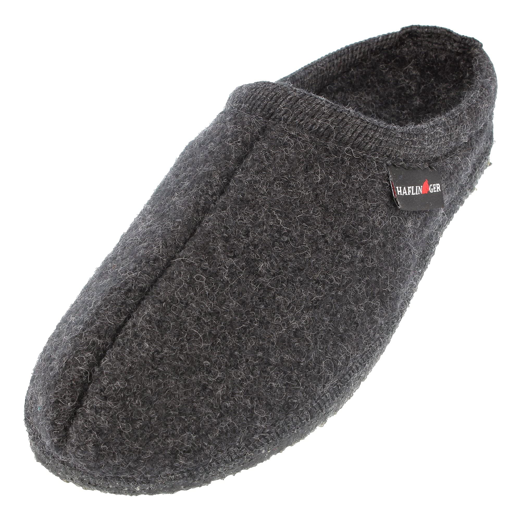 HAFLINGER Women's Low-Top Slippers - Soft Wool Comfort House Shoes for Indoor & Outdoor Use - Perfect for Relaxing at Home, Yoga, and Cozy Evenings (EU Sizes)