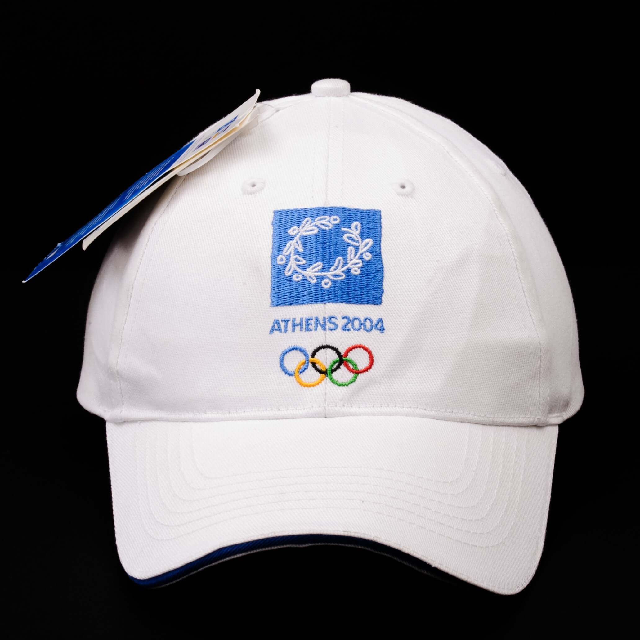 Vintage 2004 Athens Olympic Games Cap - Deadstock NOS - Perfect for Collectors, Sports Fans & Retro Fashion Enthusiasts