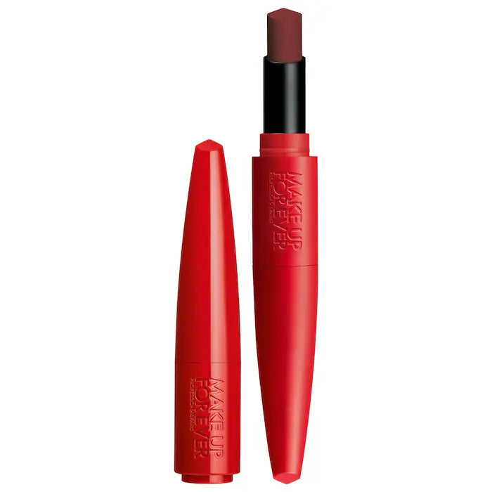 MAKE UP FOR EVER Artist Rouge Lipstick - Long-Lasting Matte Lip Color for Women, Vegan & Cruelty-Free - Perfect for Parties, Dates & Everyday Wear