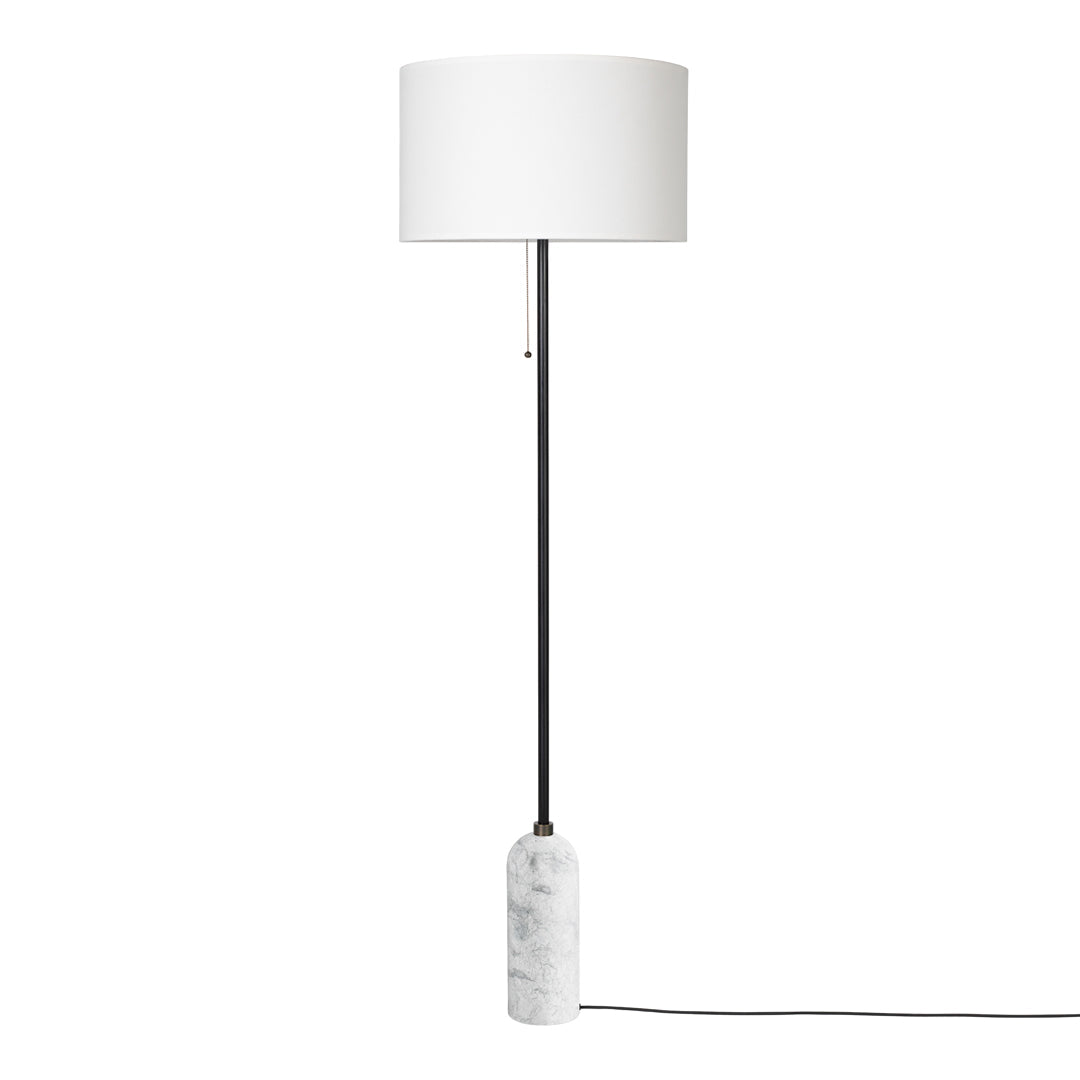 Modern Gravity Floor Lamp with Adjustable Brightness - Stylish LED Standing Light for Living Room, Bedroom, or Office - Perfect for Reading, Relaxing, and Ambient Lighting