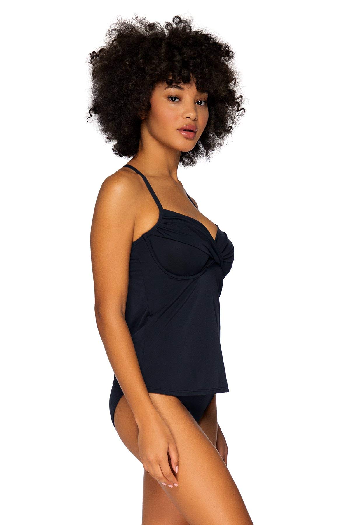 Women's Crossroads Underwire Tankini Swimsuit Top - Supportive & Stylish Swimwear for Beach, Pool & Vacation | Sunsets Collection