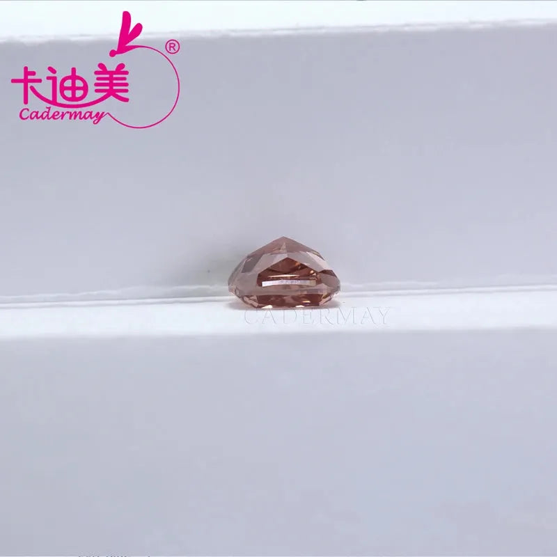 1.933CT CVD Lab Grown Loose Diamond - VVS1 Clarity, Fancy Intense Brownish Pink Color for Jewelry Making | Engagement Rings, Necklaces & Custom Designs