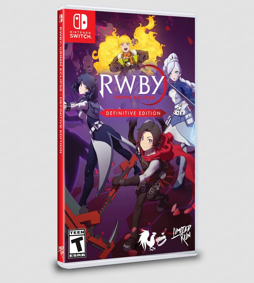RWBY: Grimm Eclipse Definitive Edition - Limited Run #113 for Nintendo Switch | Action RPG Game for Anime Fans, Multiplayer Co-op Adventure