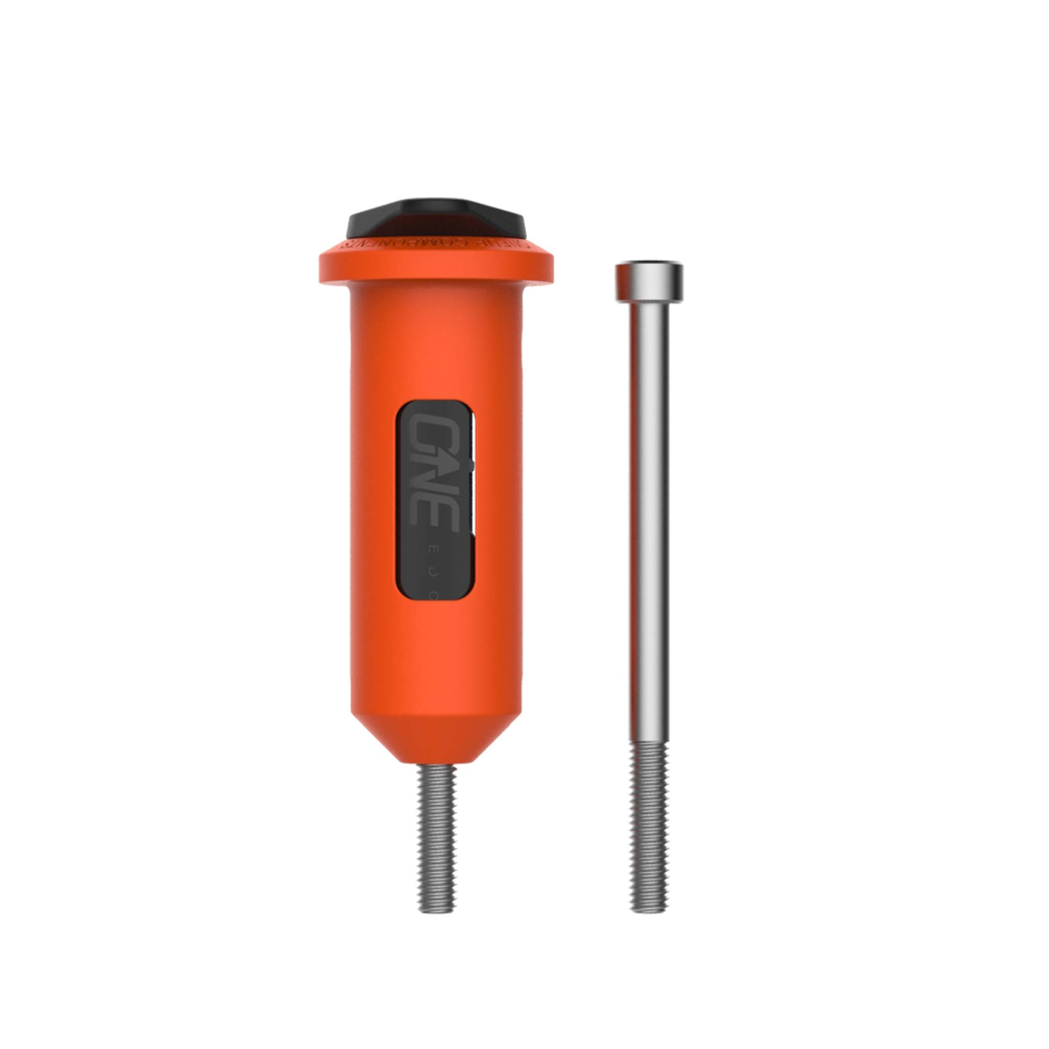 OneUp Components EDC Lite Tool System - Orange, One Size | Compact Bike Repair Kit for Mountain & Road Bikes | Trailside & Commuter Emergency Tool