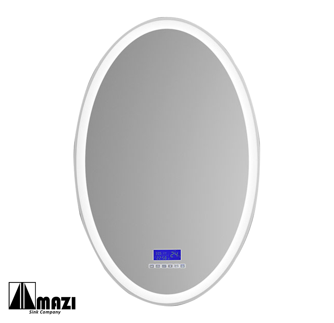 XA ML16A LED Bathroom Mirror with Anti-Fog & Dimmable Lights - Modern Vanity Mirror for Makeup, Shaving & Home Decor