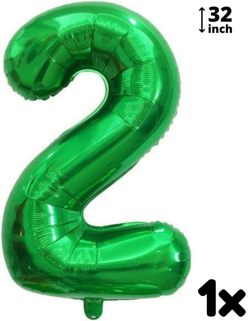 DINOWULI Dinosaur Party Decorations Set - 2nd Birthday Green Number 2 Balloon, Dinosaur Themed Balloons, Long Neck Dinosaur Decorations, Foil Balloons for Kids Birthday Party Supplies | Perfect for Dinosaur-Themed Birthday Parties, Baby Showers & Nursery Decor