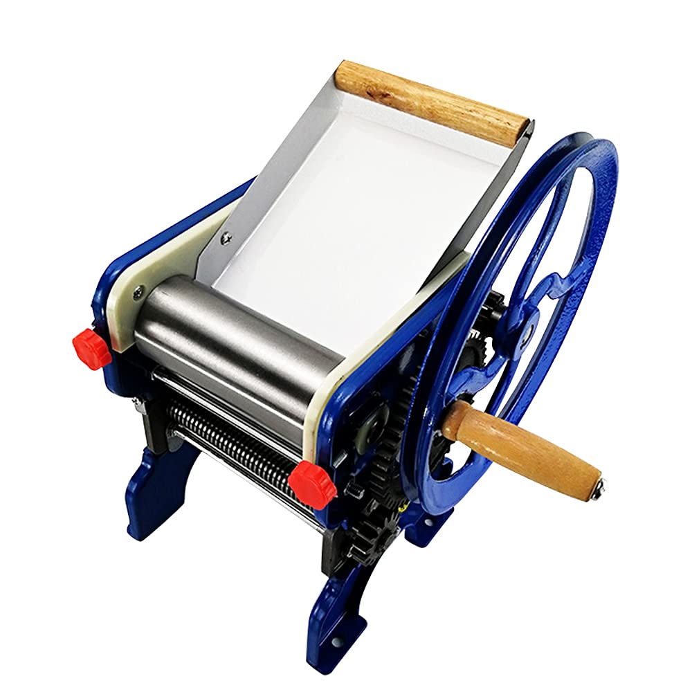 Cutycaty Manual Pasta Maker Machine - Hand Crank Noodle Maker & Dough Press for Homemade Spaghetti, Fettuccine, Lasagna & Dumpling Skins | Perfect for Italian Cuisine & Asian Dumpling Making at Home